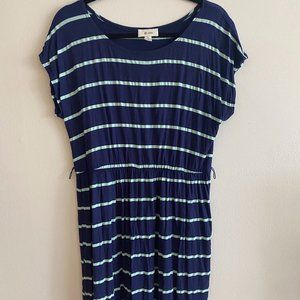 Girls B.Too Striped Dress